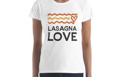 Signature Lasagna Love Women’s Short Sleeved Tee