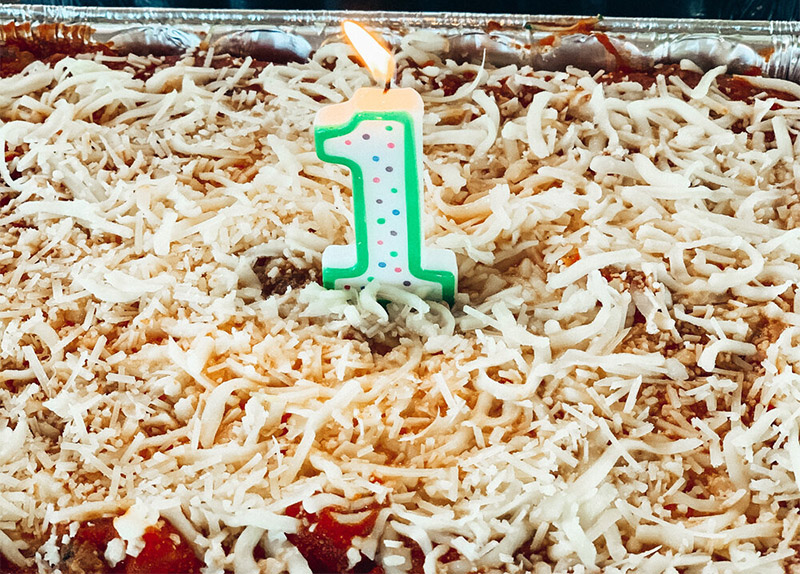 From then to now: Lasagna Love is officially one year old