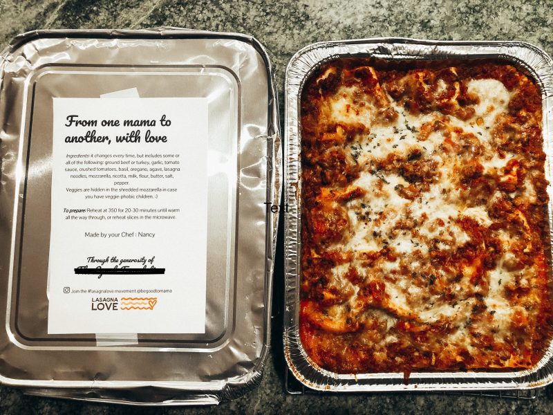 make a lasagna