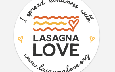 Lasagna Love Car Magnet