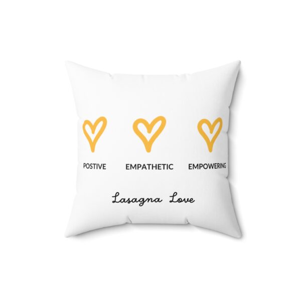 Lasagna Love Relax  Square Pillow