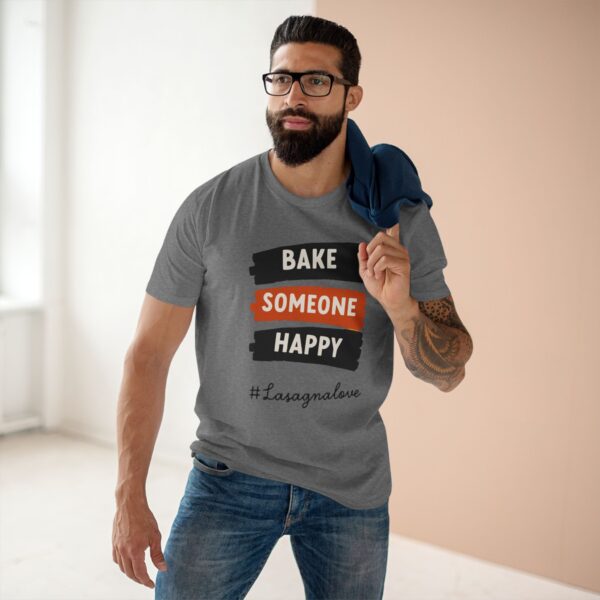 Men's Bake Someone Happy Tee Shirt