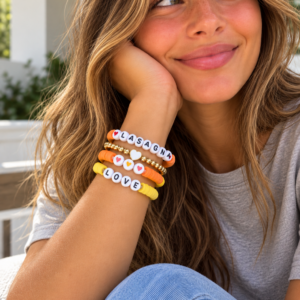 Lasagna Love Vibrant Bracelet Set – A Splash of Sunshine & Warmth 🌞💛