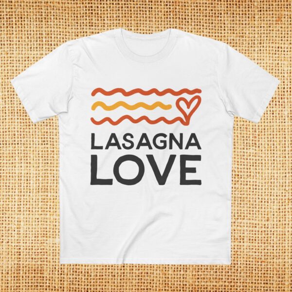 Men's Lasagna Love "Favorite" Tee Shirt - Image 3