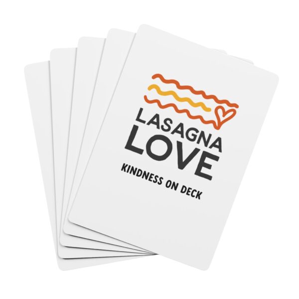 "Kindness on Deck" Lasagna Love Playing Cards - Image 2