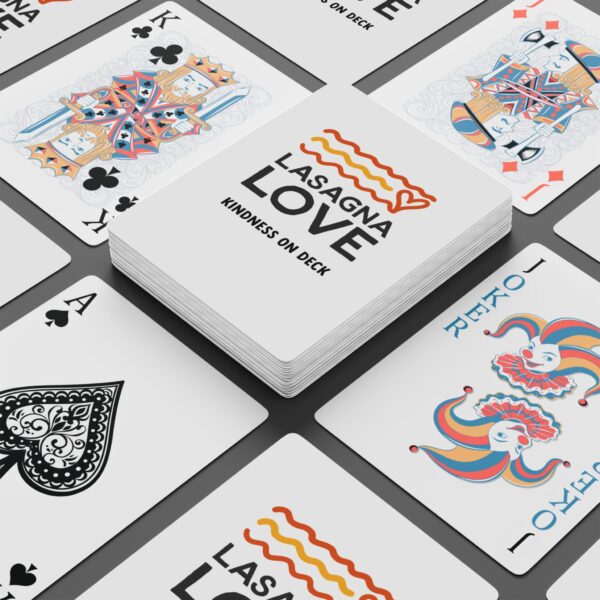 "Kindness on Deck" Lasagna Love Playing Cards - Image 4