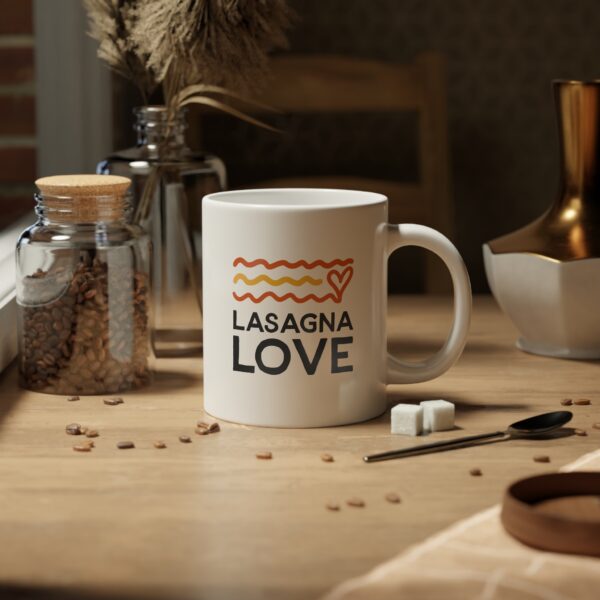 Lasagna Love Ceramic Mug – The Perfect Sip for Every Moment! ☕💛