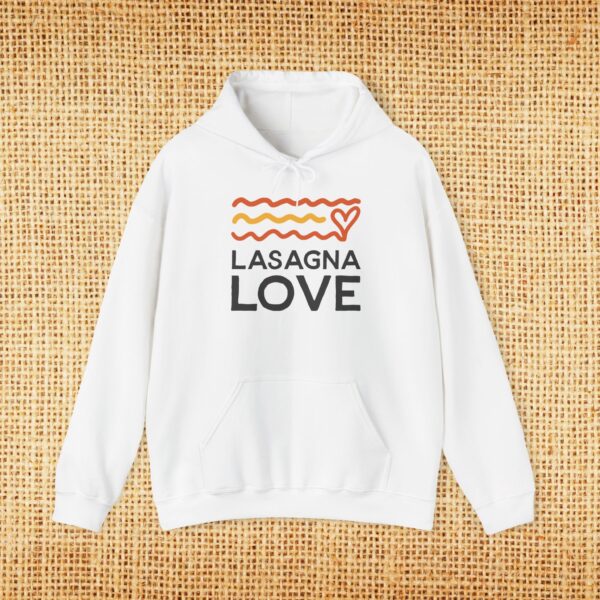 Unisex Lasagna Love  Hooded Sweatshirt (Available in 4 Colors) - Image 2