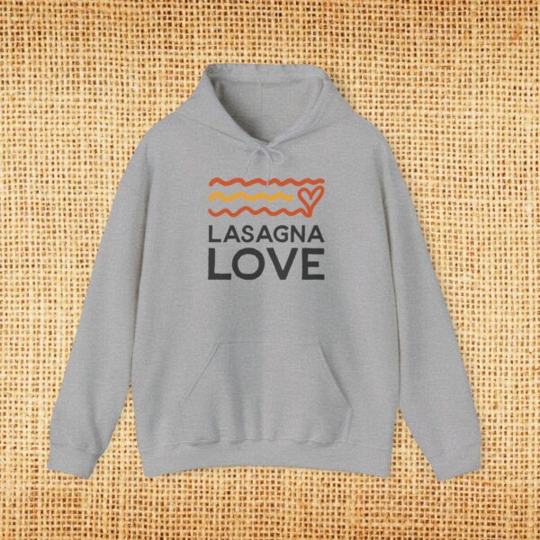 Unisex Lasagna Love  Hooded Sweatshirt (Available in 4 Colors) - Image 4