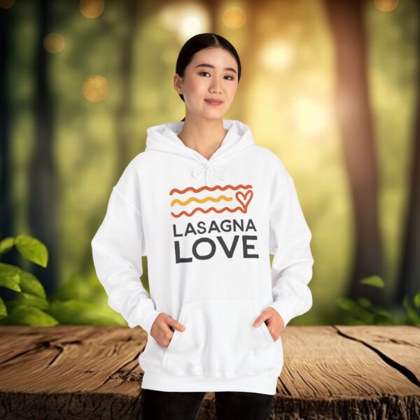 Unisex Lasagna Love  Hooded Sweatshirt (Available in 4 Colors)