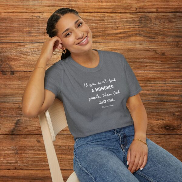 Unisex Mother Teresa Quote T-Shirt - Celebrating Day of Service - Image 24