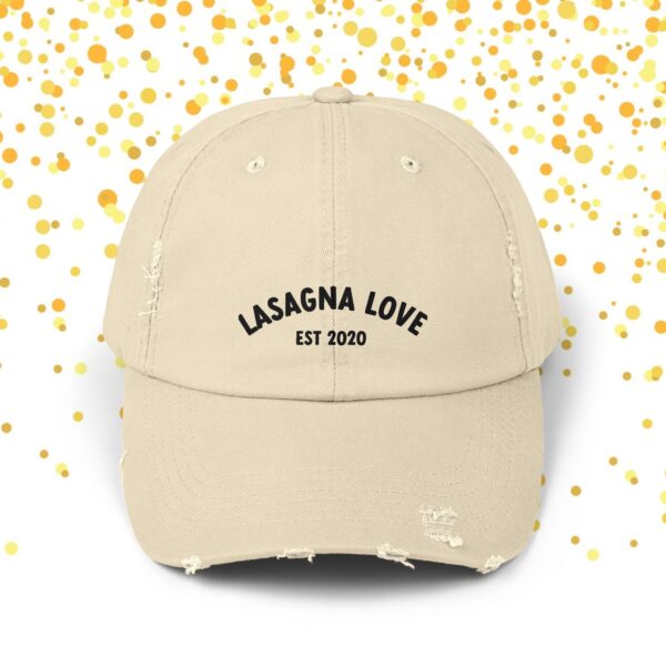 Rock That Retro Vibe with the Lasagna Love Vintage Logo Cap! 💛🍝🧢 - Image 2