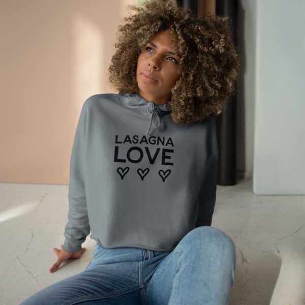 💛 Lasagna Love Crop Hoodie 🍝 - Image 3