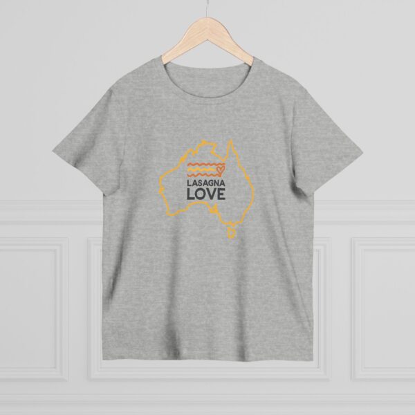 🇦🇺 Show your Aussie spirit 🐨 and spread kindness 💛 with the Lasagna Love Women's Tee 👕. - Image 8