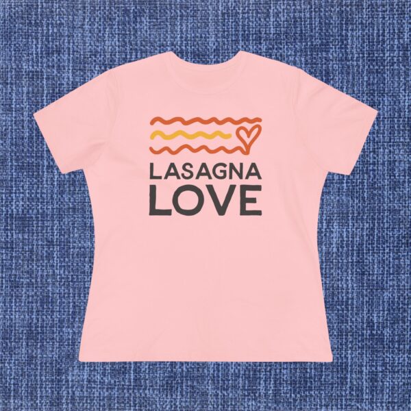 Effortless Style and Comfort with the Lasagna Love Women’s Premium Favorite Tee! 💛🍝 - Image 6