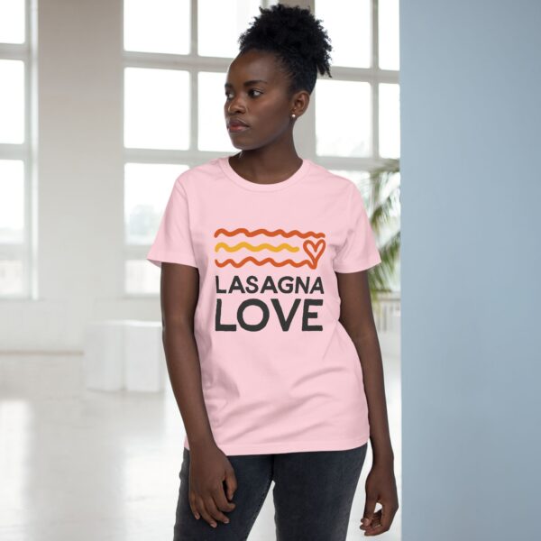 *Australia Edition*  🇦🇺💛 Effortless Style and Comfort with the Lasagna Love Women’s Premium Favorite Tee 🍝 - Image 9