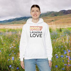 *Australia Edition*  🇦🇺💛  Snuggle Up in Style with the Lasagna Love Unisex Hooded Sweatshirt! 💛🍝