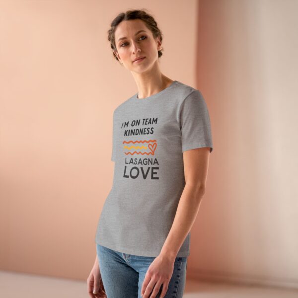 TEAM KINDNESS Women's Premium Casual Tee – Spread Positivity in Style! - Image 2