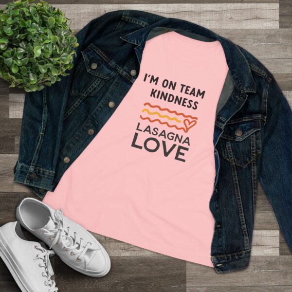 TEAM KINDNESS Women's Premium Casual Tee – Spread Positivity in Style! - Image 4