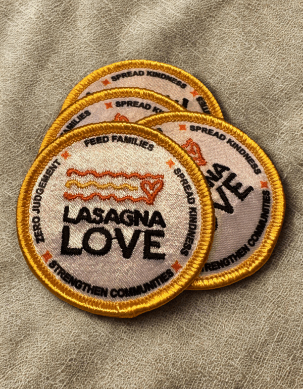 Lasagna Love Scouts Of America Patch 🎉💛