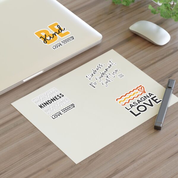 Show Your Lasagna Love Spirit 🧡🍝✨ — Stickers That Give Back 💪🎉 - Image 3