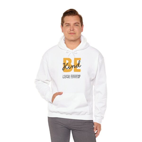 Unisex Be Kind 🧡 Lasagna Love Hoodie for Everyday Giving  🍝✨ - Image 5