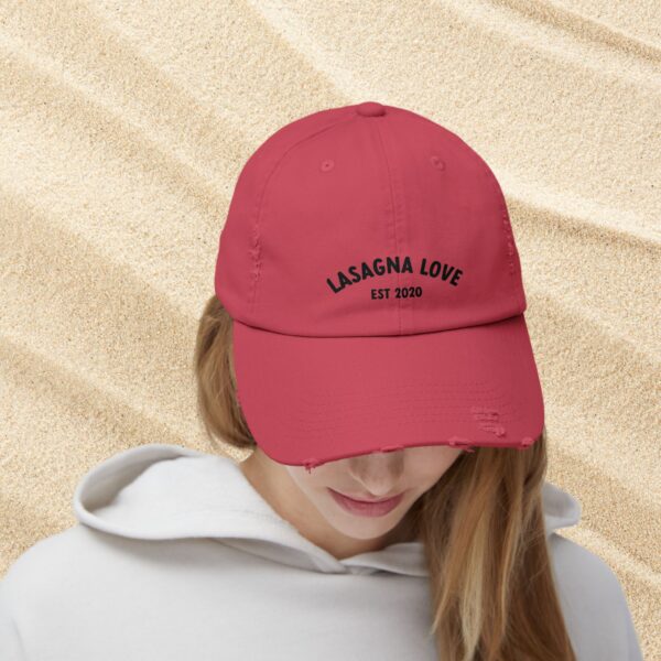Rock That Retro Vibe with the Lasagna Love Vintage Logo Cap! 💛🍝🧢 - Image 5