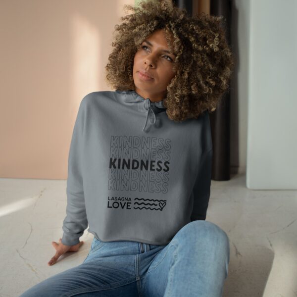Kindness Cropped Sweatshirt 🧡 | Lasagna Love - Image 3