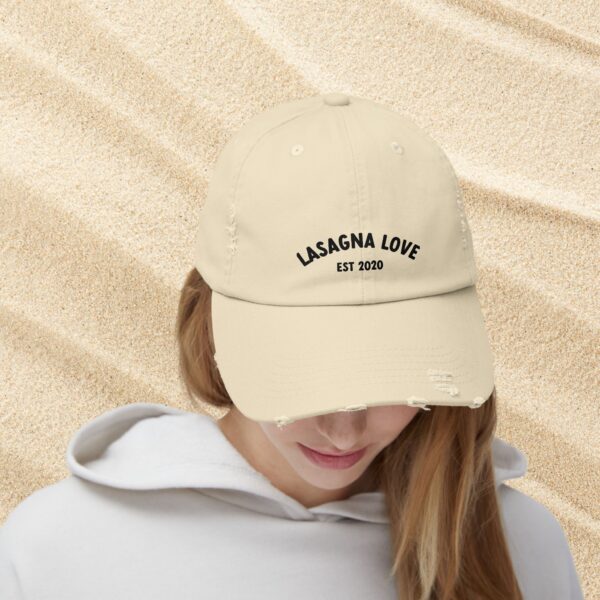 Rock That Retro Vibe with the Lasagna Love Vintage Logo Cap! 💛🍝🧢 - Image 7