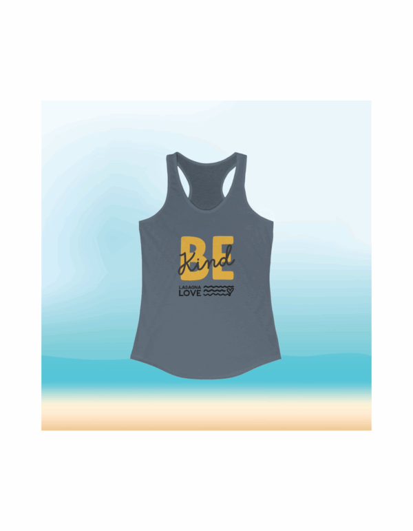 🧡 Be Kind, Tank It Forward 💪✨  Women’s Racerback Tank - Image 4