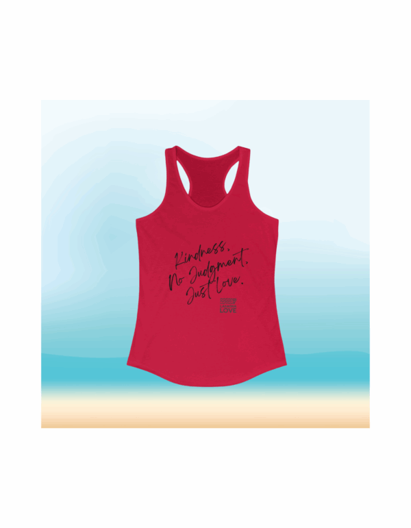 Kindness 🤗, No Judgment, Just Love 🧡 Women’s Tank Top ☀️👟 - Image 7