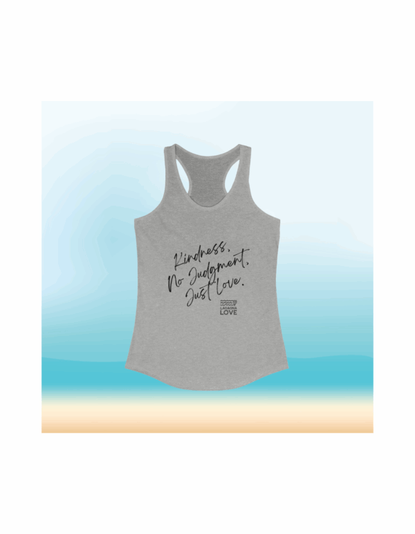 Kindness 🤗, No Judgment, Just Love 🧡 Women’s Tank Top ☀️👟 - Image 5