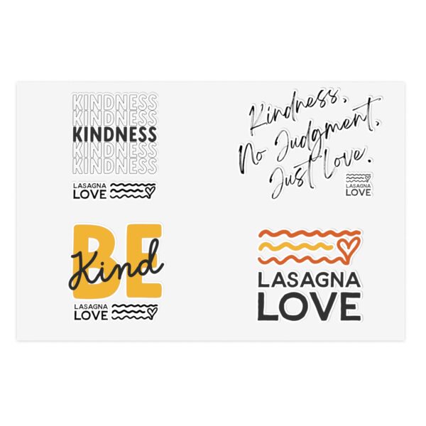 Show Your Lasagna Love Spirit 🧡🍝✨ — Stickers That Give Back 💪🎉 - Image 5
