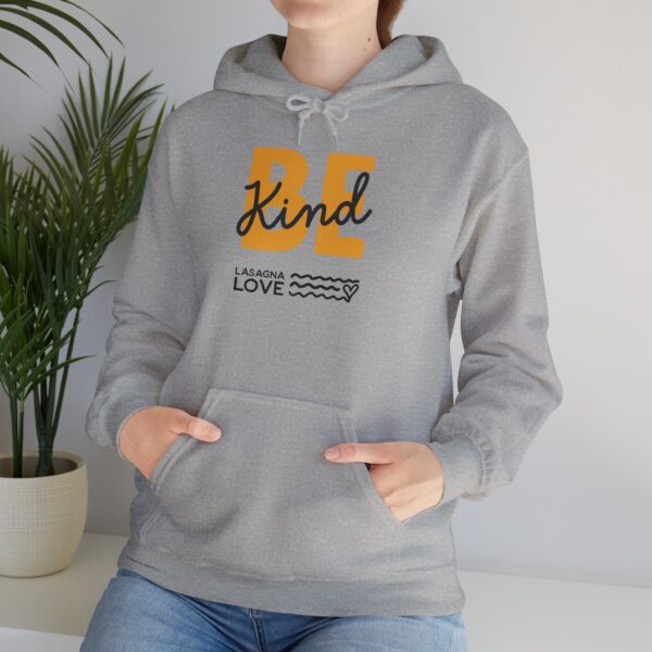 Unisex Be Kind 🧡 Lasagna Love Hoodie for Everyday Giving  🍝✨ - Image 7