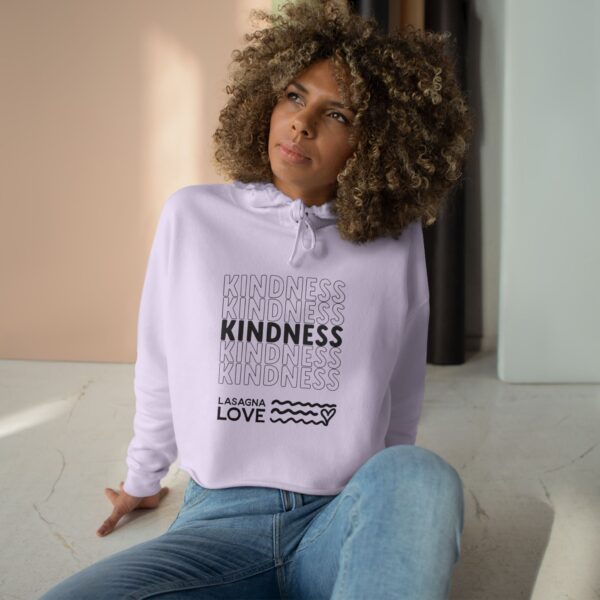 Kindness Cropped Sweatshirt 🧡 | Lasagna Love - Image 6