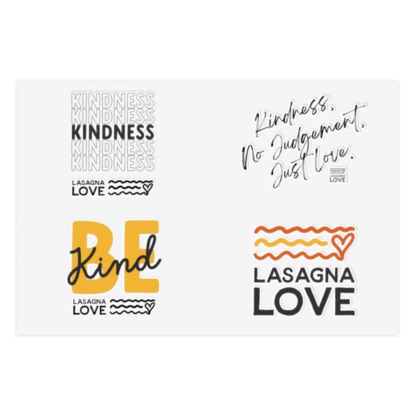 Show Your Lasagna Love Spirit 🧡🍝✨ — Stickers That Give Back 💪🎉 - Image 5
