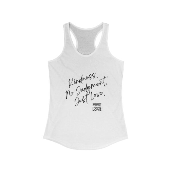 Kindness 🤗, No Judgment, Just Love 🧡 Women’s Tank Top ☀️👟 - Image 4