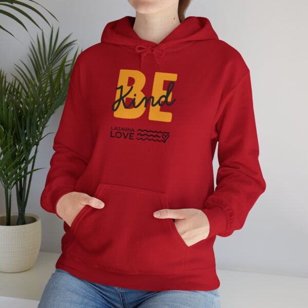 Unisex Be Kind 🧡 Lasagna Love Hoodie for Everyday Giving  🍝✨ - Image 13