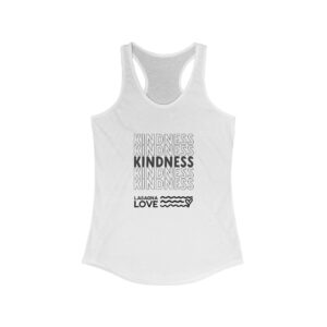 Women's Powered by Kindness 🧡 Lasagna Love Tank 💪🍝💛