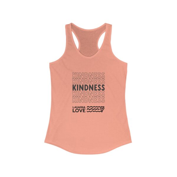 Women's Powered by Kindness 🧡 Lasagna Love Tank 💪🍝💛 - Image 5