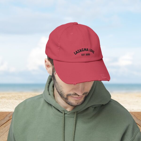 Rock That Retro Vibe with the Lasagna Love Vintage Logo Cap! 💛🍝🧢 - Image 4