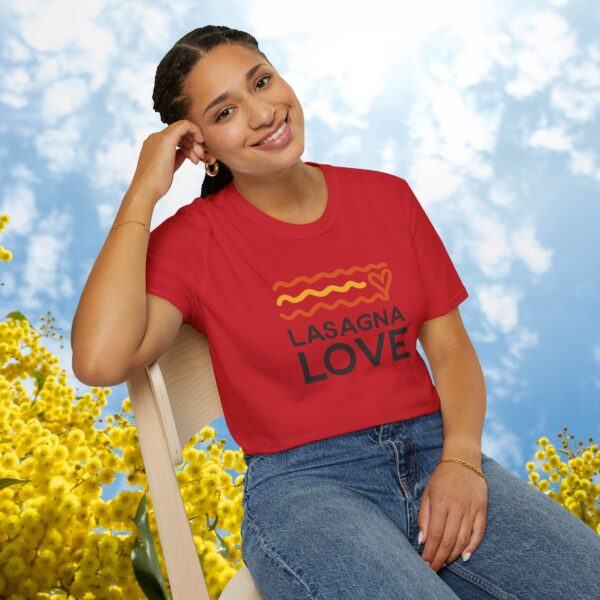 *For Australia Residents*  🇦🇺💛 Effortless Style and Comfort with the Lasagna Love Unisex Premium Favorite Tee 🍝 - Image 3