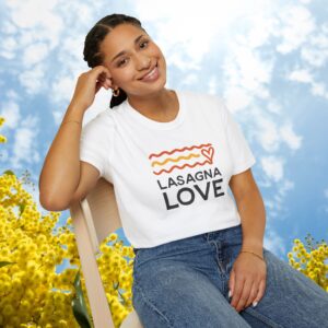 *For Australia Residents*  🇦🇺💛 Effortless Style and Comfort with the Lasagna Love Unisex Premium Favorite Tee 🍝