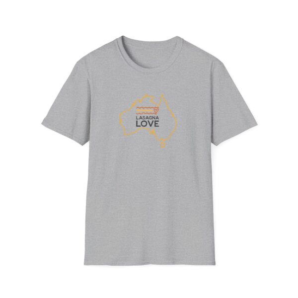 *For Austrlia Residents* 🇦🇺 Show your Aussie spirit 🐨 and spread kindness 💛 with the Lasagna Love Unisex Tee 👕. - Image 5