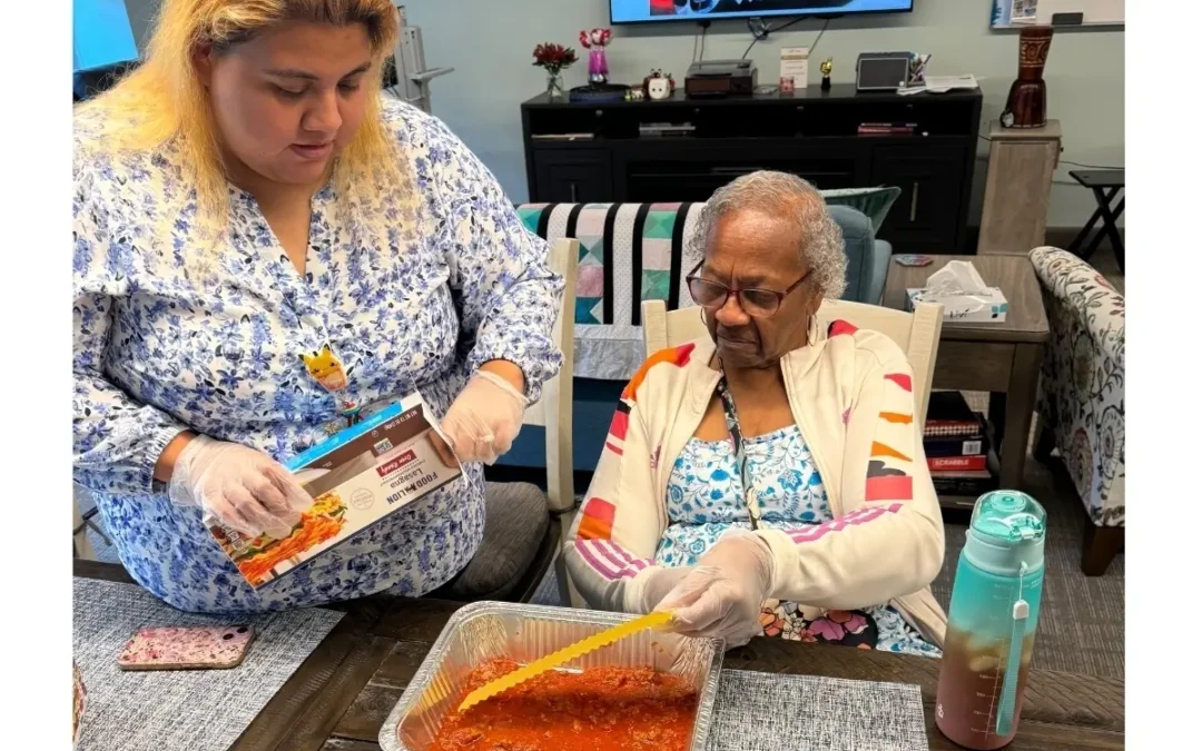 Seniors Experiencing Cognitive Changes Stay Engaged With Lasagna Love Service Project