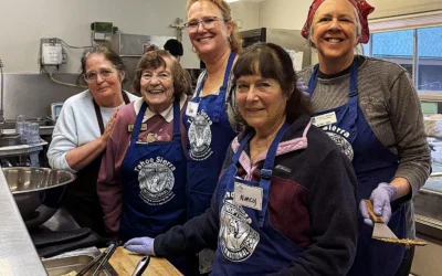 Kudos: Soroptimist International of Tahoe Sierra teams with Lasagna Love to feed Bread & Broth dinner guests