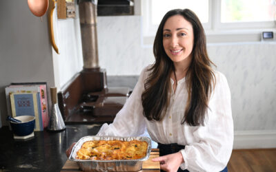 Spreading lasagna love