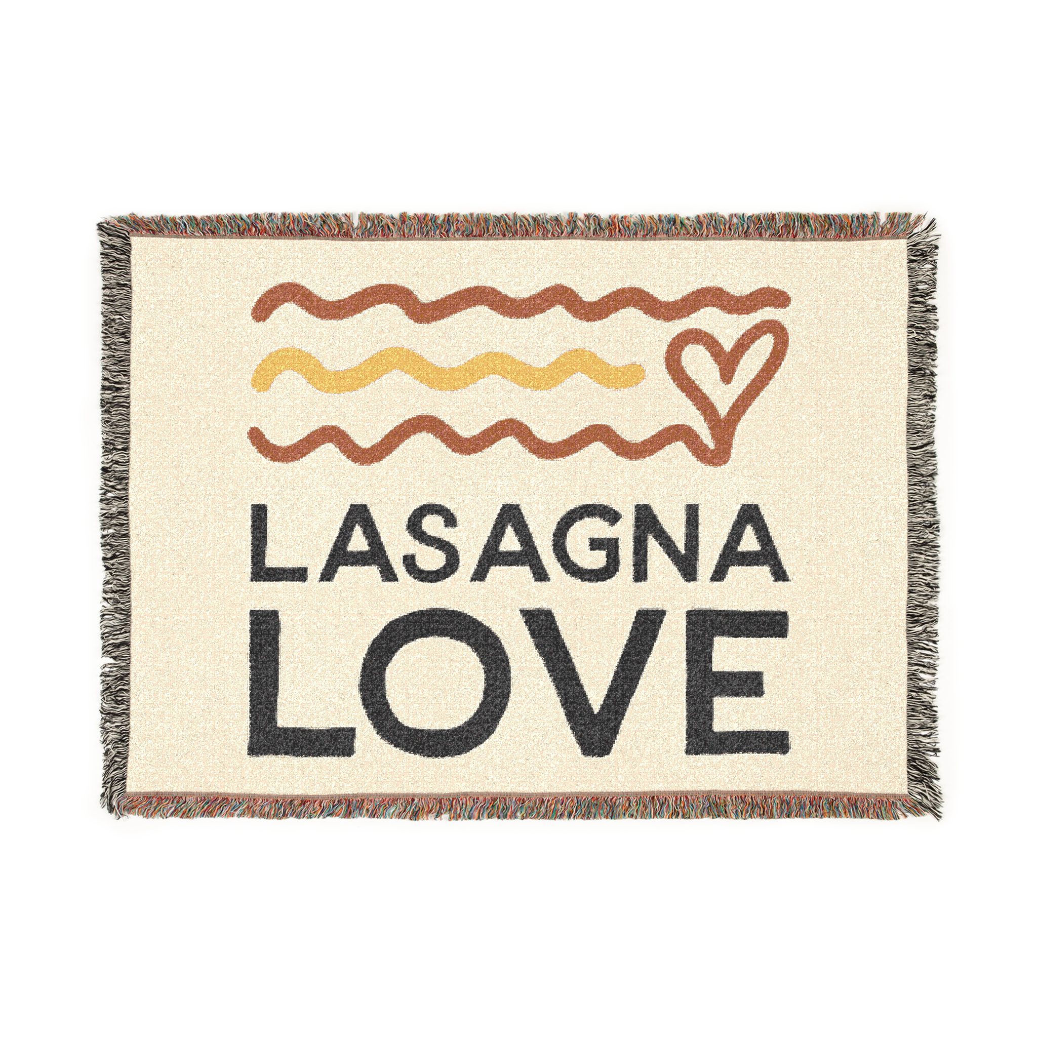 π Lasagna Love Woven Blanket π§Άπβ¨  Wrap yourself in kindness β literally! π€π - Image 3