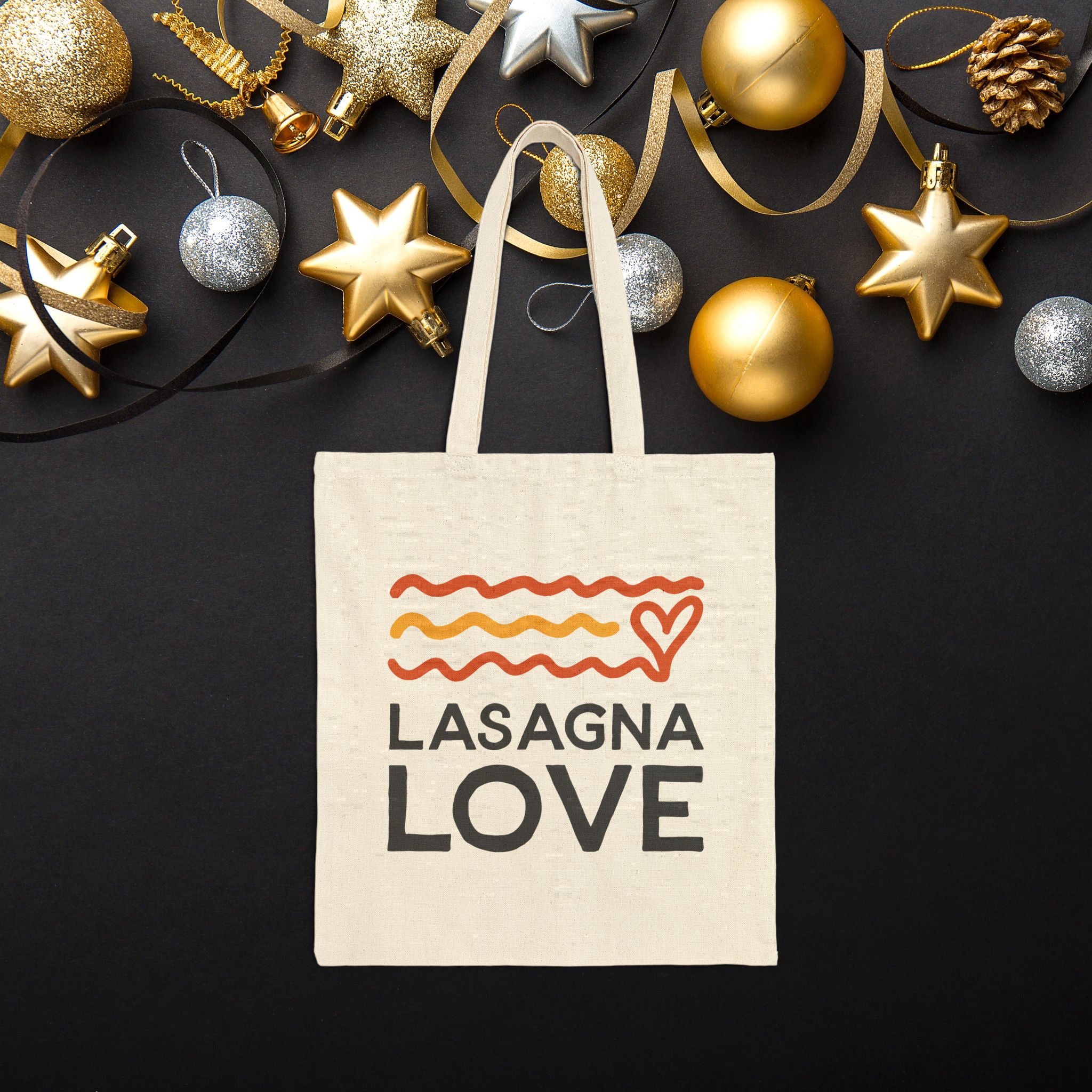 Carry Kindness Everywhere ππ β Lasagna Love Tote Bag πβ¨