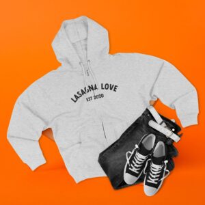 Lasagna Love Zip Front Hoodie – 5th Birthday Edition 🎉